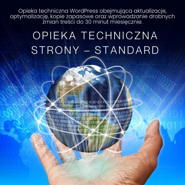 Opieka techniczna strony – STANDARD (miesięcznie)